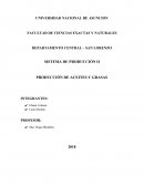 PRODUCCIÓN DE ACEITES Y GRASAS