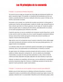 Los 10 principios de la economia