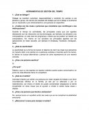 HERRAMIENTAS DE GESTIÓN DEL TIEMPO