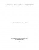 ETICA Y VALORES UN DERECHO Y UN DEBER PARA LA VIDA