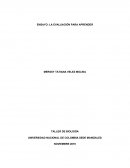 La evaluación para para aprender