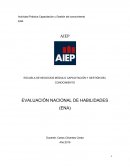 EVALUACIÓN NACIONAL DE HABILIDADES (ENA)