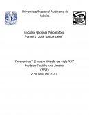 Coronavirus “ El nuevo filósofo del siglo XXI”