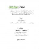 Programa de Responsabilidad Social Empresarial – RSE