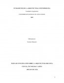 TESINA DE INVESTIGACIÓN SOBRE LA ARQUITECTURA ORGÁNICA
