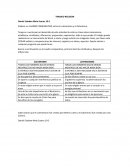 CUADRO COMPARATIVO entre el Luteranismo y el Calvinismo