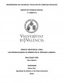 LAS DESIGUALDADES DE GÉNERO EN EL MERCADO LABORAL