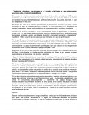 Tendencias educativas que imperan en el mundo, y la forma en que estas pueden adecuarse a las características de México