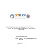 Trabajo titulo fallas en selladoras