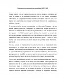 Estándares internacionales de contabilidad NIIF Y NIC
