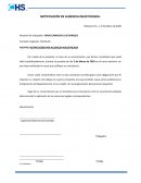 NOTIFICACIÓN POR AUSENCIA INJUSTIFICADA