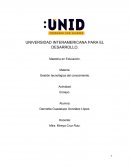 Gestión tecnológica del conocimiento