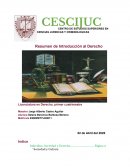 Resumen de Introducción al Derecho