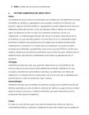 Análisis de factores ambientales
