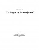 Tarea a partir del film “La lengua de las mariposas