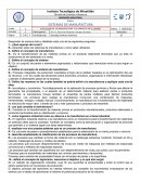 Cuestionario de sistema de manufactura