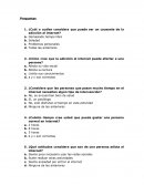 Preguntas adicción a l internet
