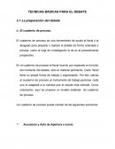 TECNICAS BÁSICAS PARA EL DEBATE