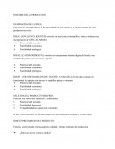 INFORME DE PRODUCCION