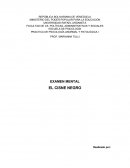 PRACTICA DE PSICOLOGÍA ANORMAL Y PATOLÓGICA