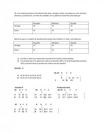 Solución de problemas matrices. Página 1