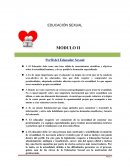 EDUCACIÓN SEXUAL INTEGRAL. MODULO
