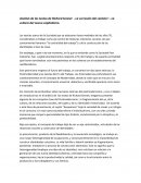 Analisis de los textos de Richard Sennet - La corrosión del carácter – La cultura del nuevo capitalismo