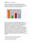 PLAN DE FORMACION “LPQ HIGH SCHOOL”