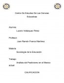 ANALSIS DEL POSITIVISMO EN EL MEXICO ACTUAL