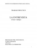TRABAJO PRÁCTICO LA ENTREVISTA