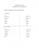 Ecuaciones con Valor absoluto