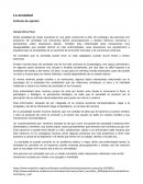 La ansiedad Artículo de opinión