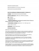 ESPACIO CURRICULAR: CAMPO DE LA PRÁCTICA DOCENTE