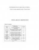 ¿QUE ES LA ARQUITECTURA?Designación, claridad, llamativo, clasificabilidad