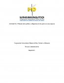 Actividad No. 2 Manual sobre política y obligaciones de los pasivos en una empresa