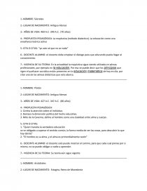 Fichas Filósofos. Página 1