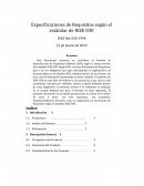 Especificaciones de Requisitos según el estándar de IEEE 830