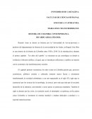HISTORIA DE COLOMBIA CONTEMPORANEA