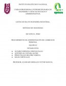 Administración de cambios de personal