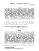 El Sistema Integrado en El Salvador