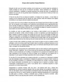 Ensayo sobre la película Tiempos Modernos