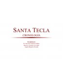 Cronología Santa Tecla
