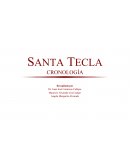 Cronología Santa Tecla