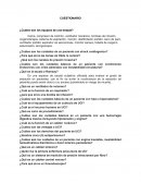 CUESTIONARIO ¿Cuáles son los equipos de una terapia?