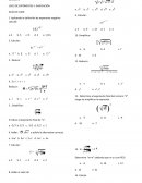 Leyes de exponentes - radicación