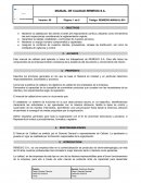 MANUAL DE CALIDAD