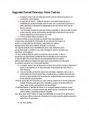 Segundo Parcial Finanzas: Parte Teórica