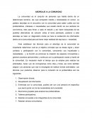 Abordaje a la comunidad. Socio-indicadores