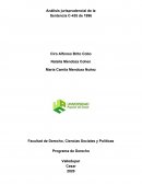 Análisis jurisprudencial de la Sentencia C-435 de 1996