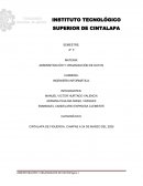 Administracion y organizacion de datos